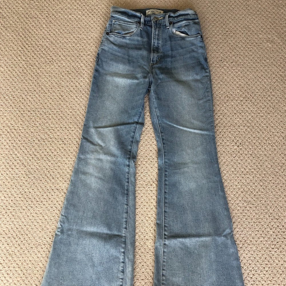 Abercrombie and Fitch Bell Bottom Light Jeans